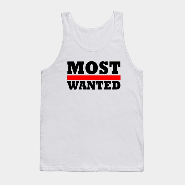 Wanted Tank Top by Milaino